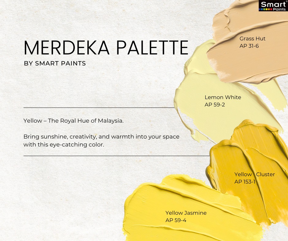 Smart - Celebrate Merdeka with a splash of royal yellow! From soft ...