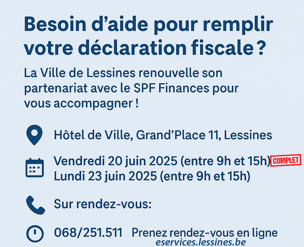 Ville - INFO GÉNÉRALE Ce vendredi aura lieu la première permanence du ...