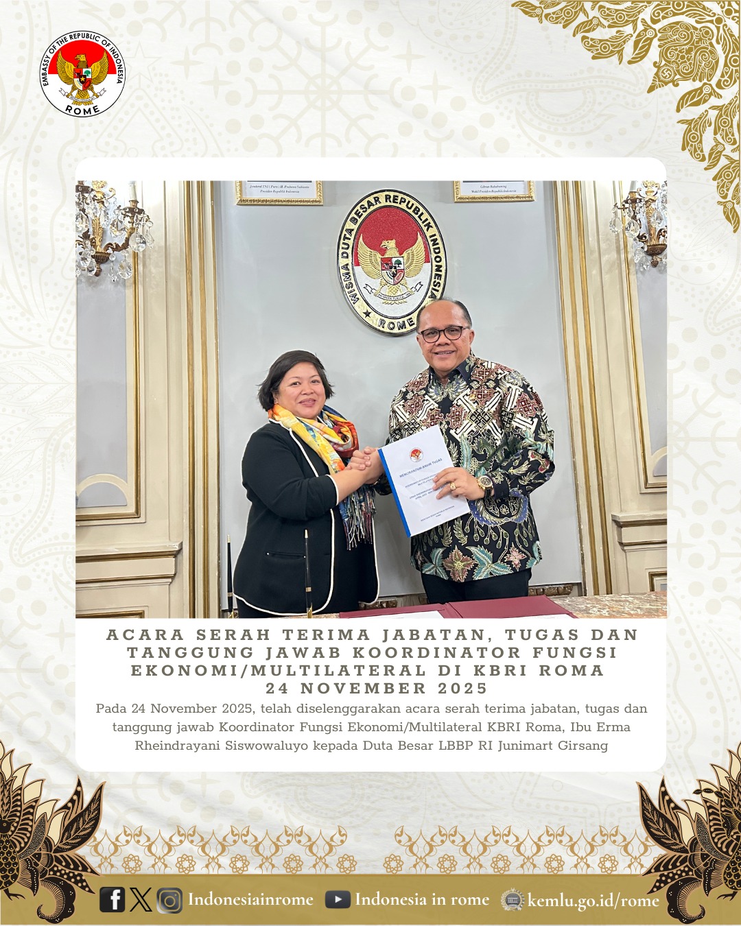 Indonesian Embassy in Rome