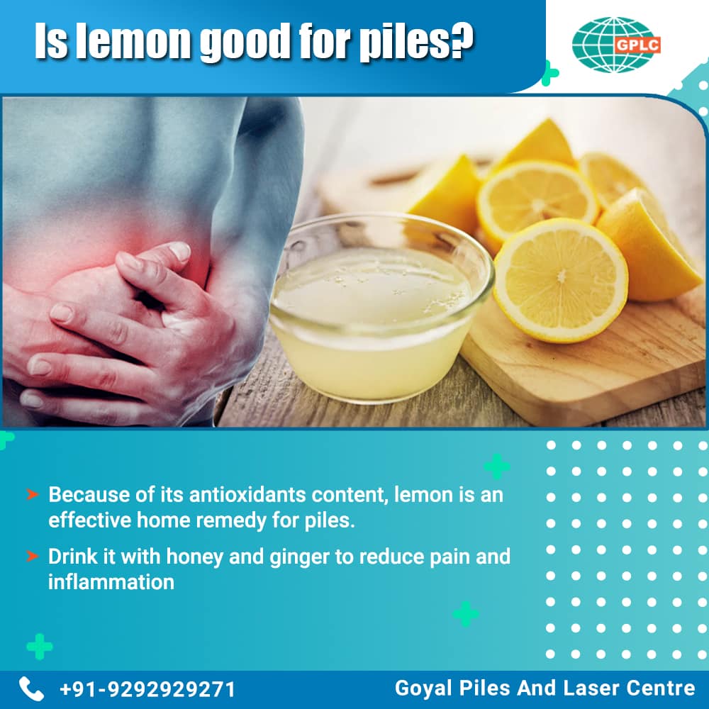 Goyal Piles and Laser Centre - Lemon have antioxidant properties💯 And ...