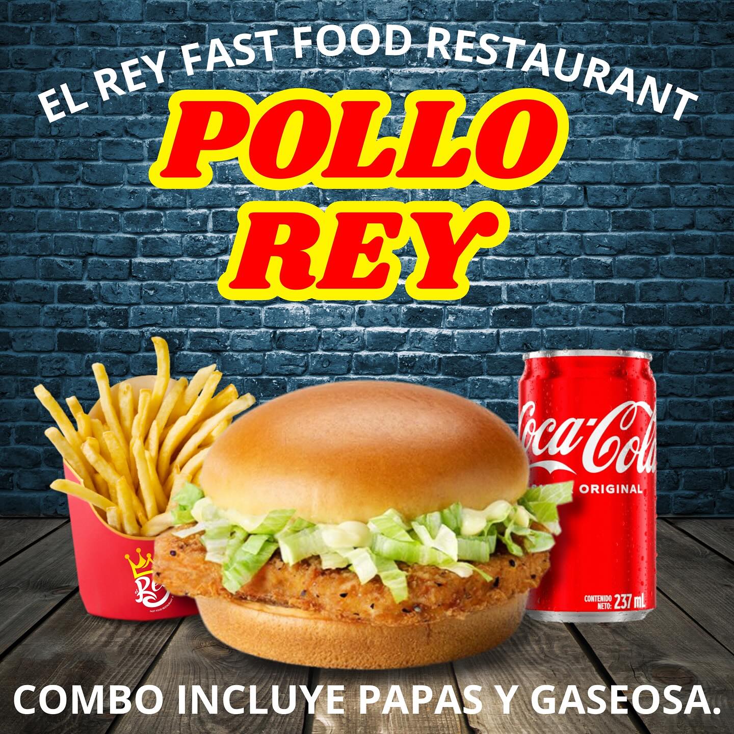 El Rey Fast Food Restaurant | San Lorenzo