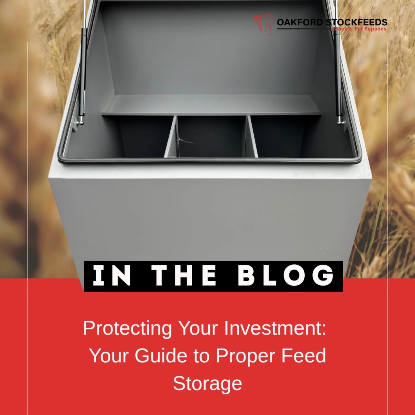 Oakford - 🏆 FEED STORAGE 101: The difference between a $50 bag of ...