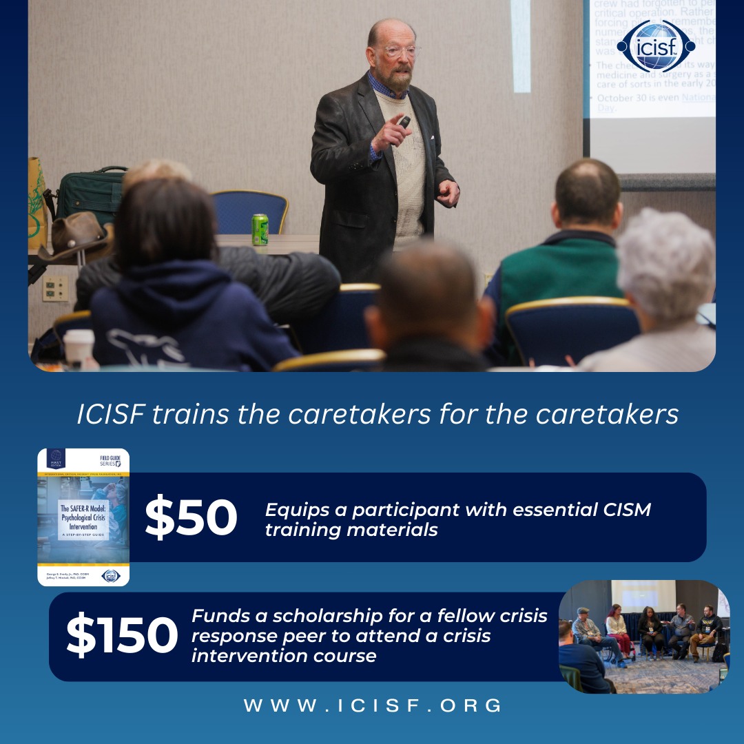 📢... - International Critical Incident Stress Foundation | Facebook