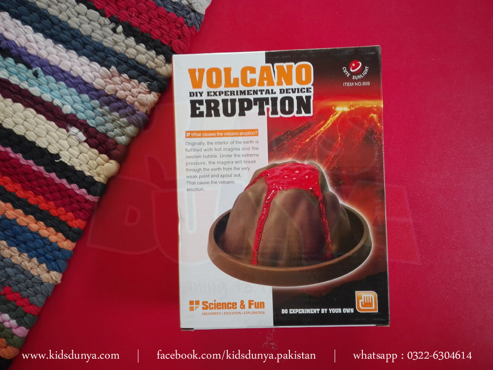 Kids Dunya - Volcano Eruption Science Project Science