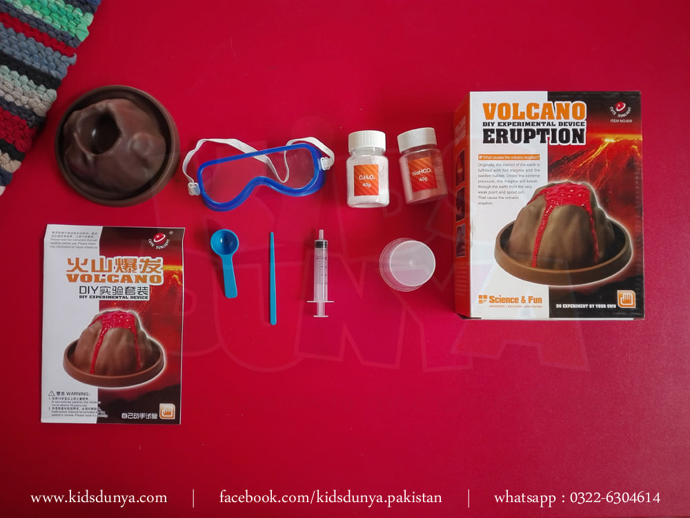 Kids Dunya - Volcano Eruption Science Project Science