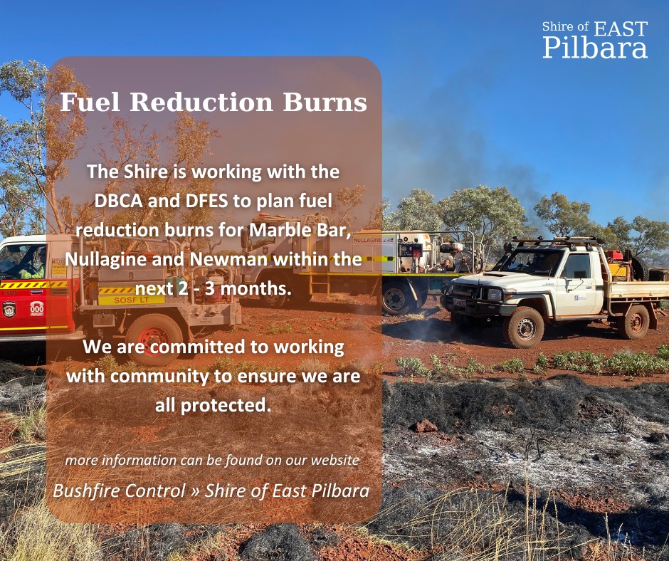 🔥 Over the weekend, our Community... - Shire of East Pilbara | Facebook