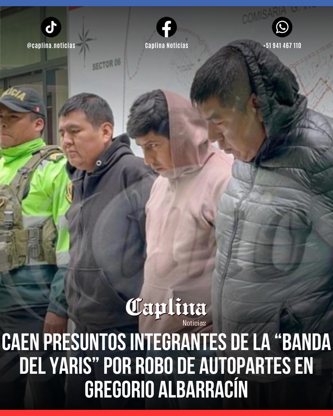 #Tacna | Caen presuntos integrantes de... - Caplina Noticias | Facebook