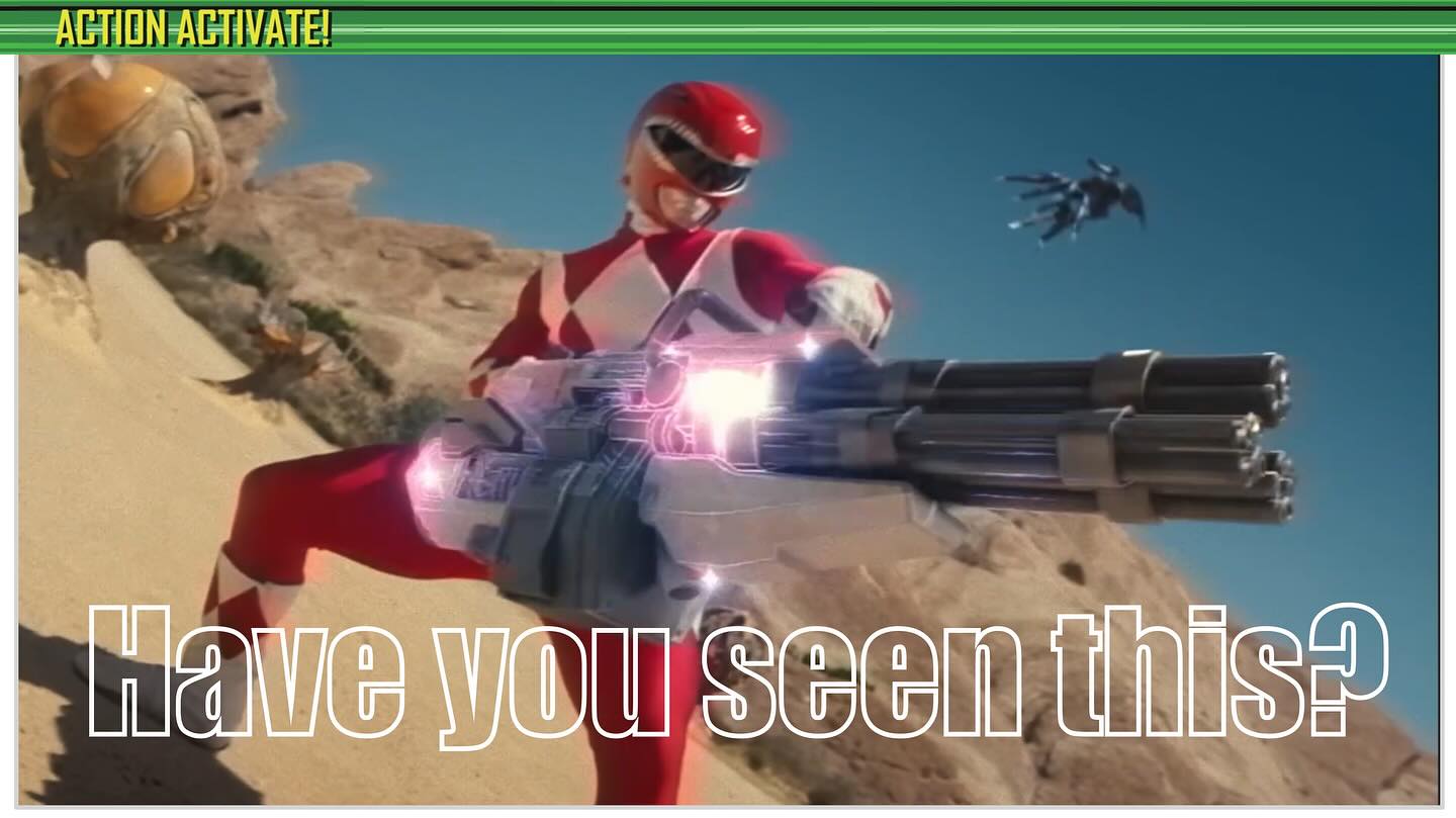 Action Activate: a Power Rangers show