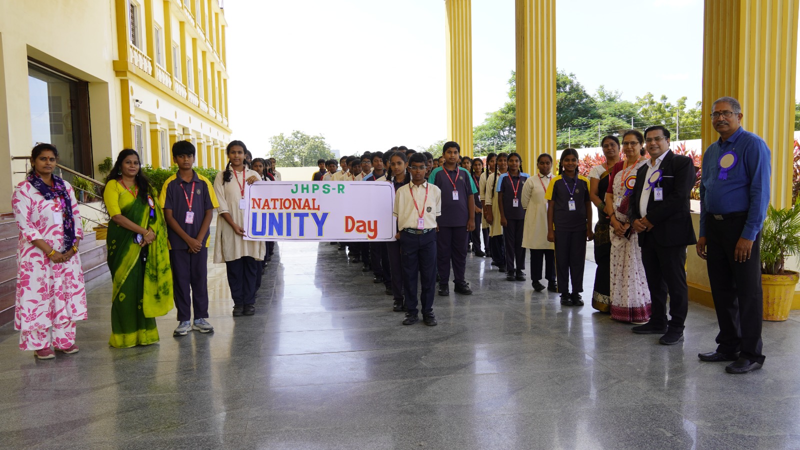 National Unity Day... - Jubilee Hills Public School Rampally | Facebook