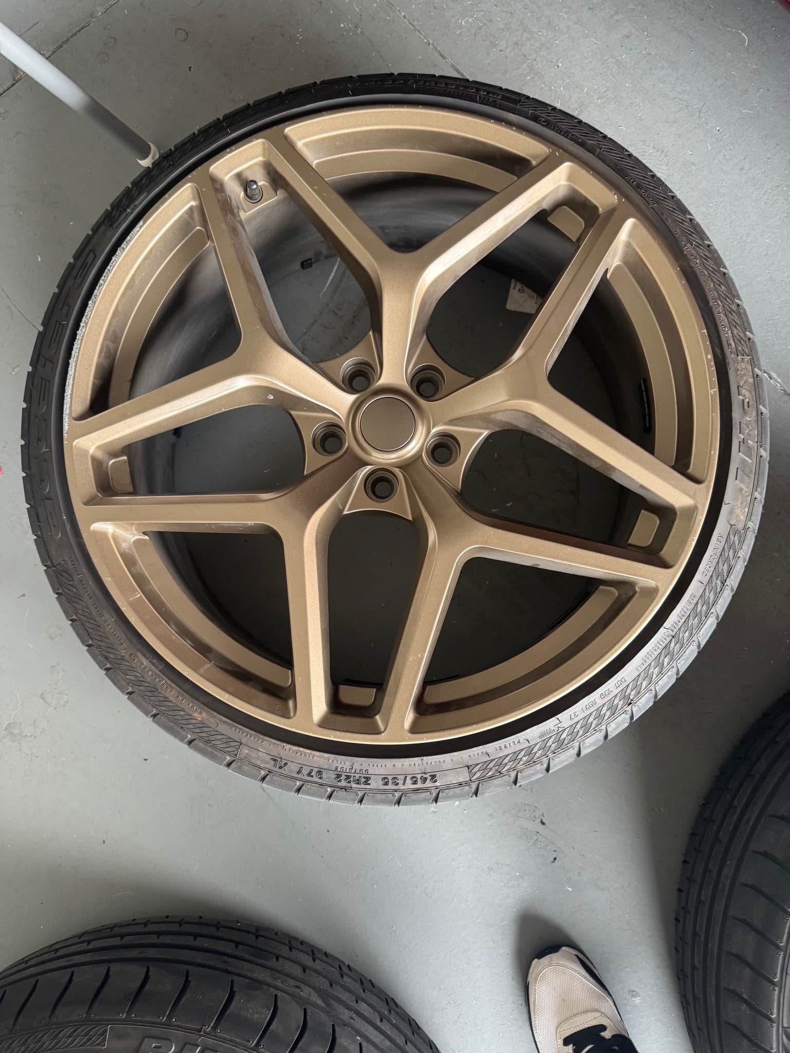 Wheels and tires!! Tire are 245/35 r22 - Car Wheels, Tires & Parts ...