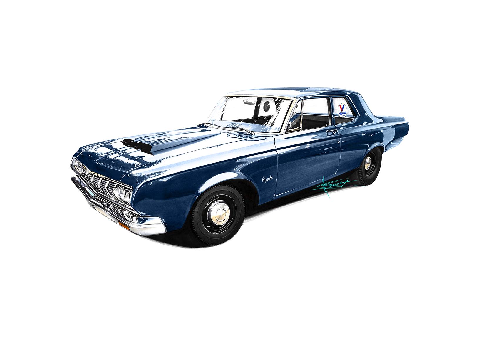 Grech - Max Wedge! Plymouth Savoy '66 Aus National Champion Eliminator ...