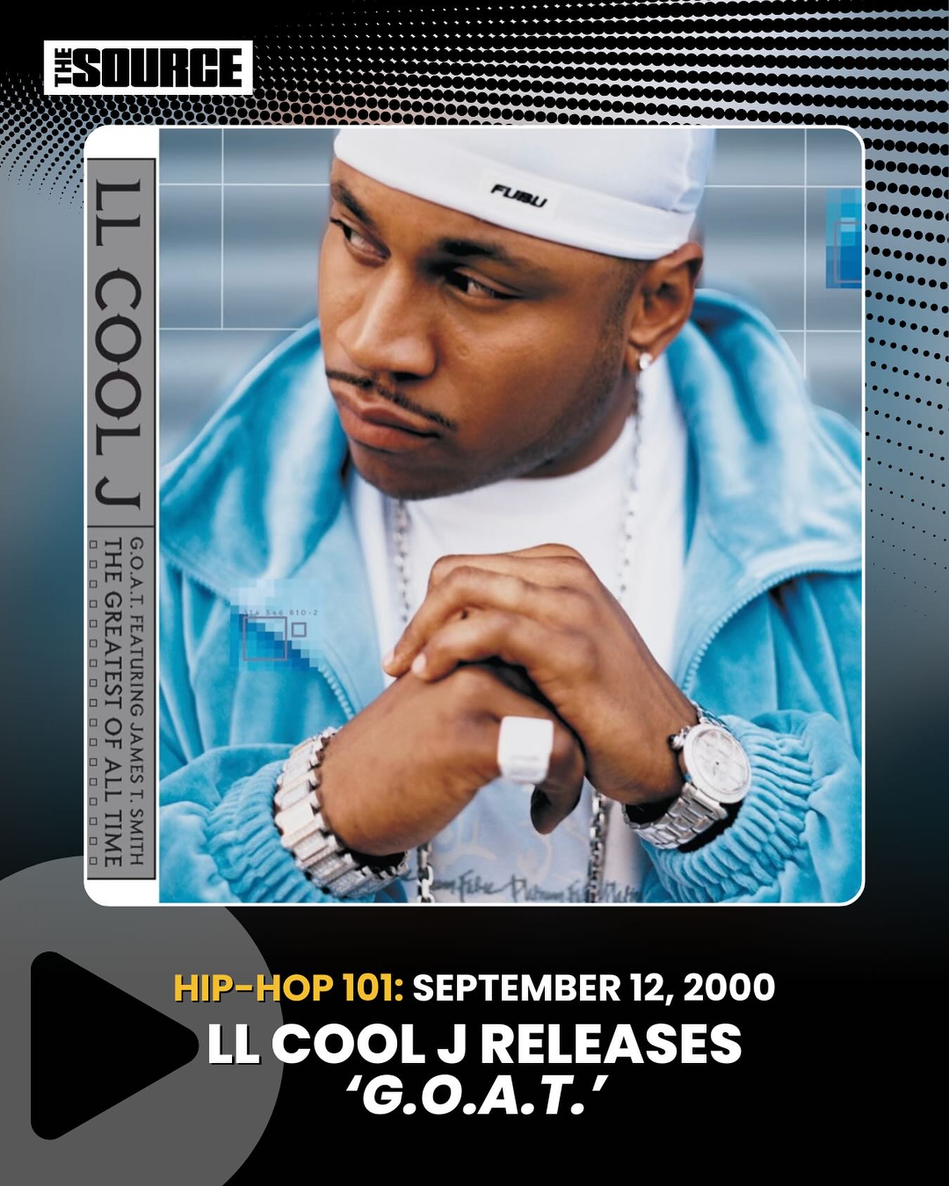 19 years ago today LL Cool J released his 8th album “G.O.A.T