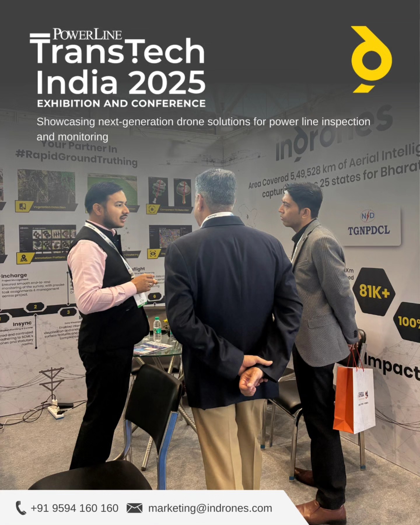 Indrones - Indrones is headed to GeoSmart India 2025!... | Facebook
