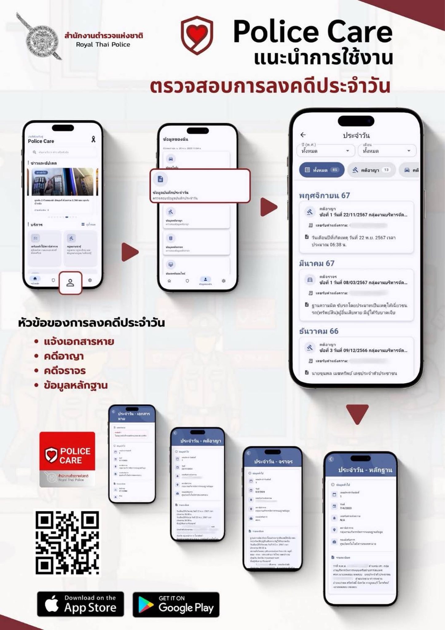 สถานีตำรวจภูธรฮอด - ดาวน์โหลดและติดตั้ง: สแกน QR Code จากภาพ หรือค้นหา ...