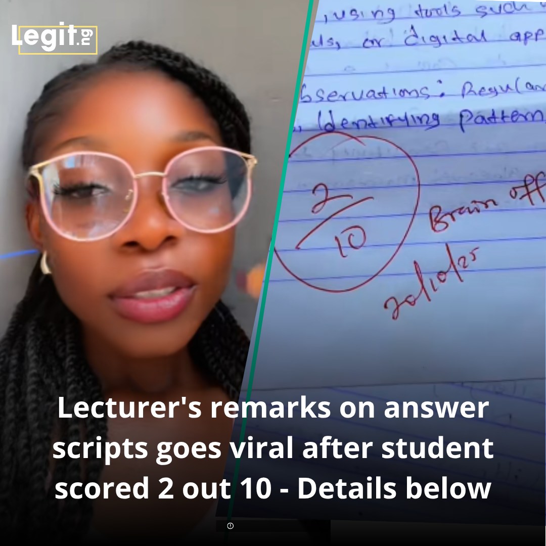 Legit.ng - An answer script is trending online because of... | Facebook