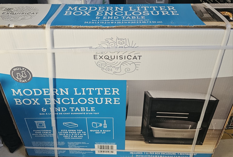 Online - Help kitty stay discreet with this Exquisicat modern litter ...