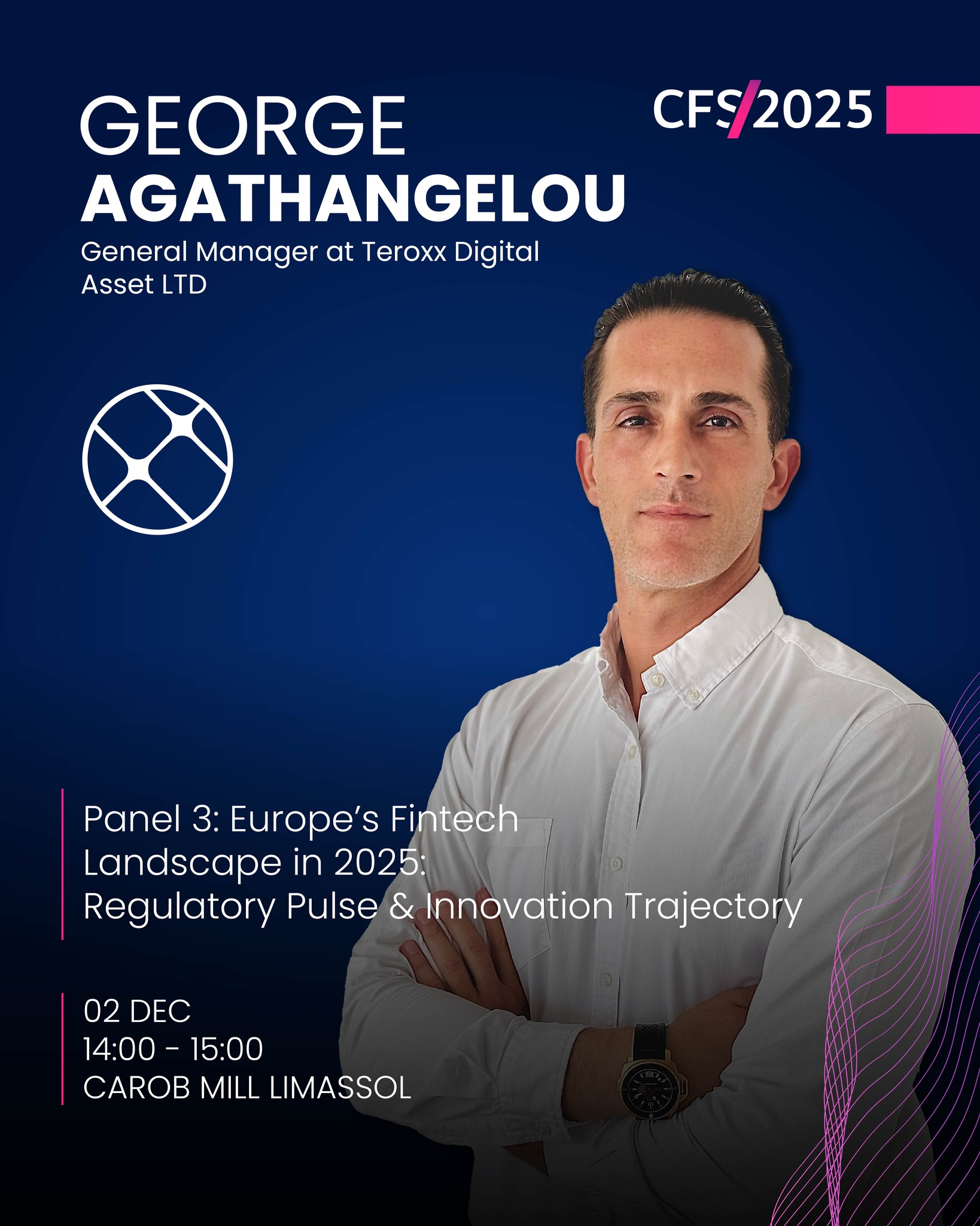 We’re pleased to welcome George... - Cyprus Fintech Summit | Facebook