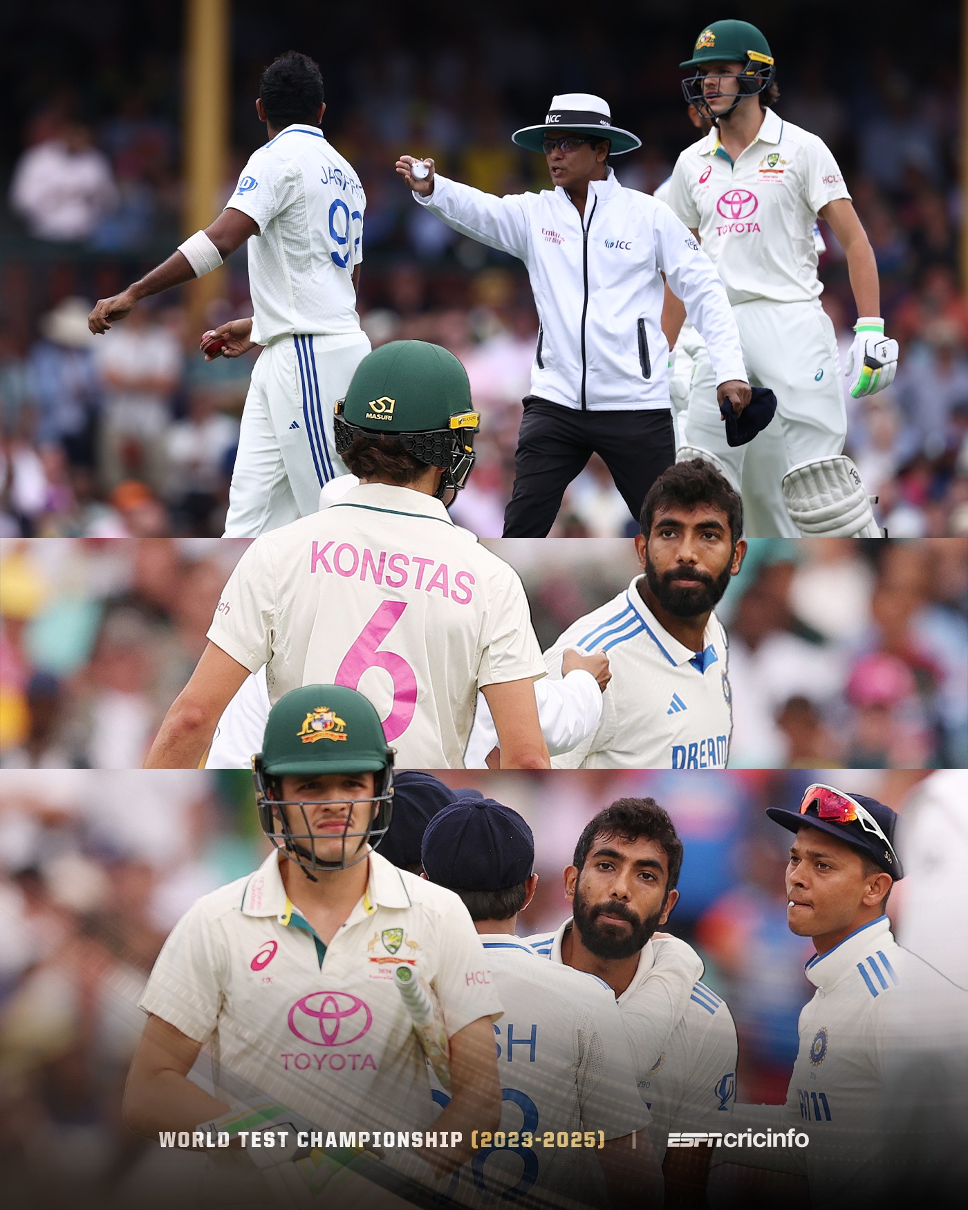 ESPNcricinfo - The heat has been turned up at the SCG!...