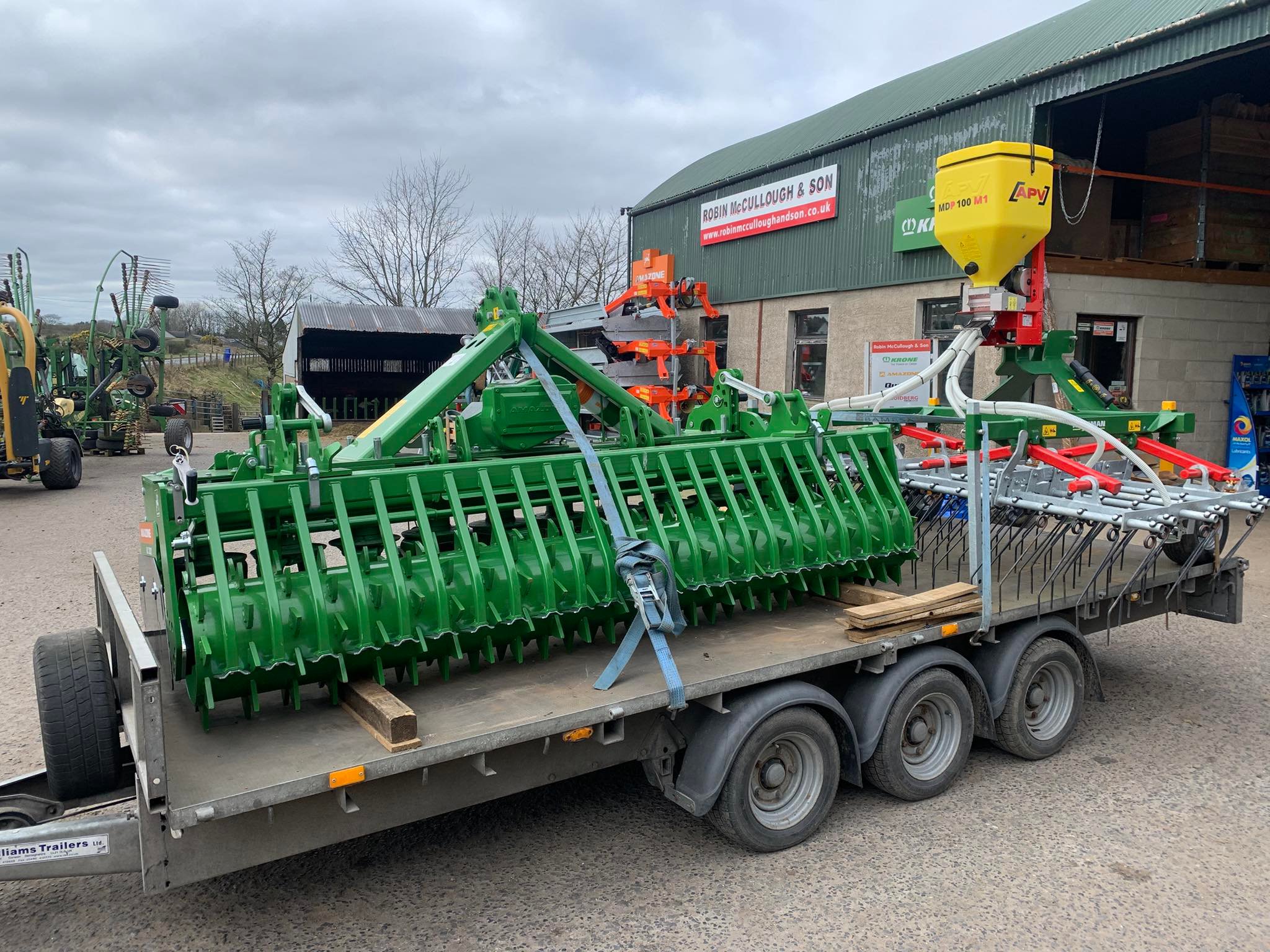 New amazone power harrow and rake... - Robin McCullough & Son | Facebook