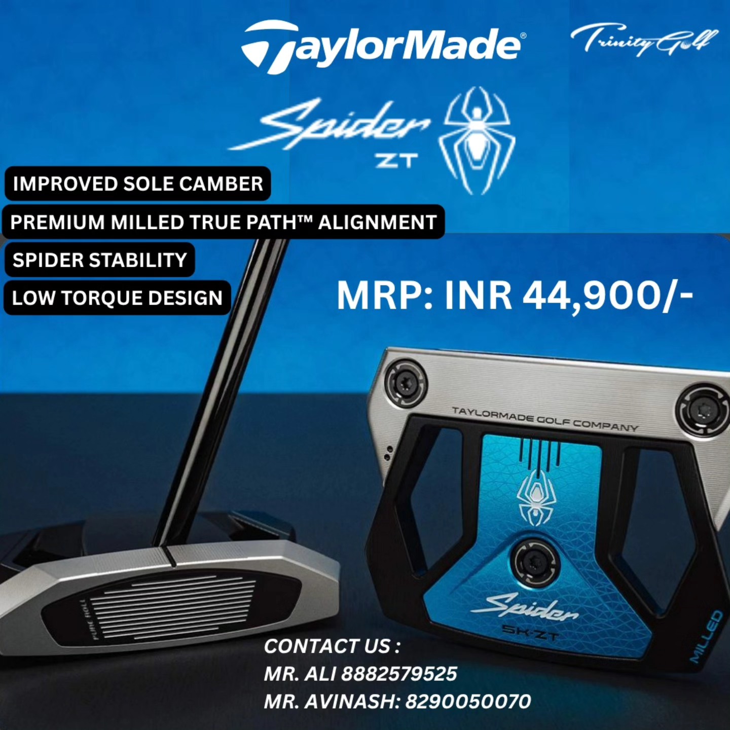 Trinity - Spider goes Zero Torque. Introducing the all-new Spider ZT, a ...