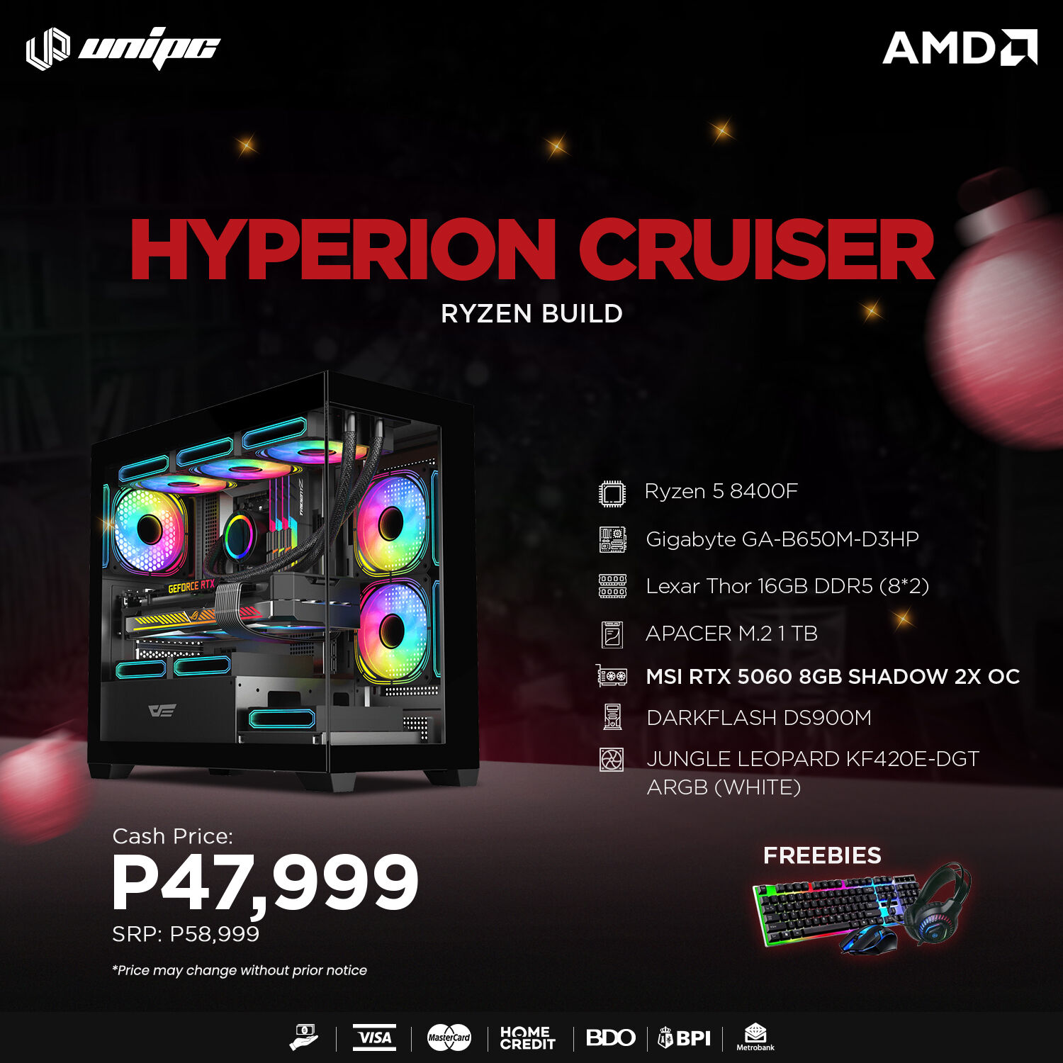 UniPC - Built with next-gen components for serious performance. The ...