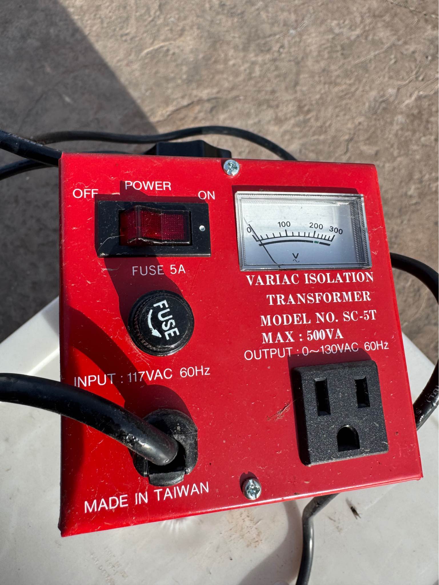 Variac Slide Regulator - Measuring Tools & Sensors - Las Vegas, Nevada ...