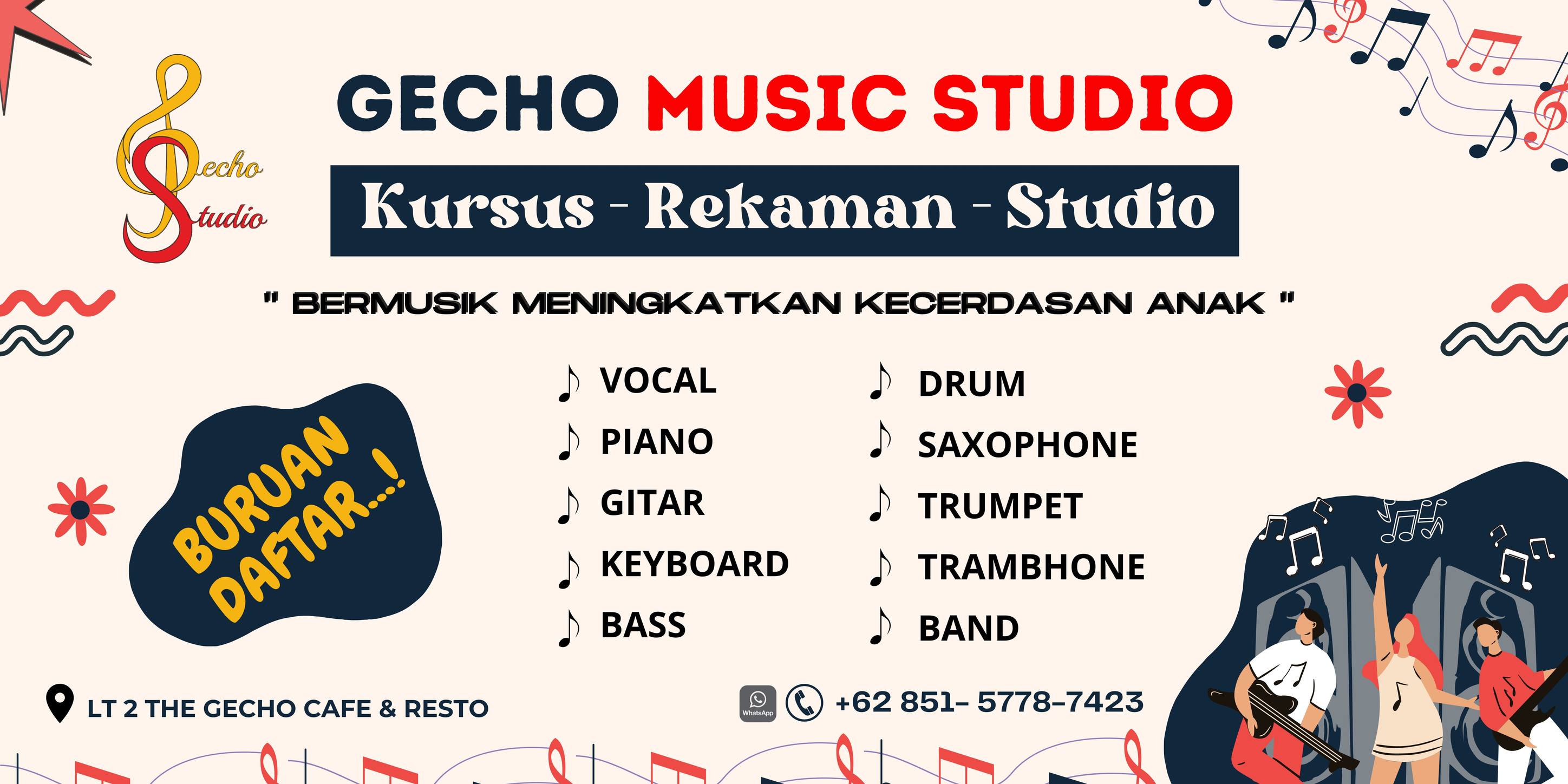 Gecho music studio | Jepara