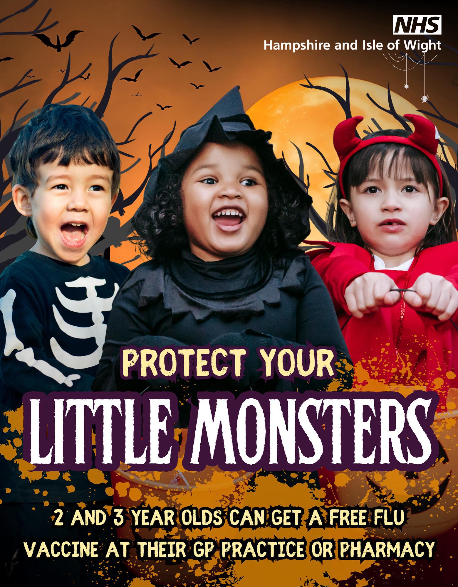 Isle - Protect your little monsters! The flu nasal spray for 2–3 year ...