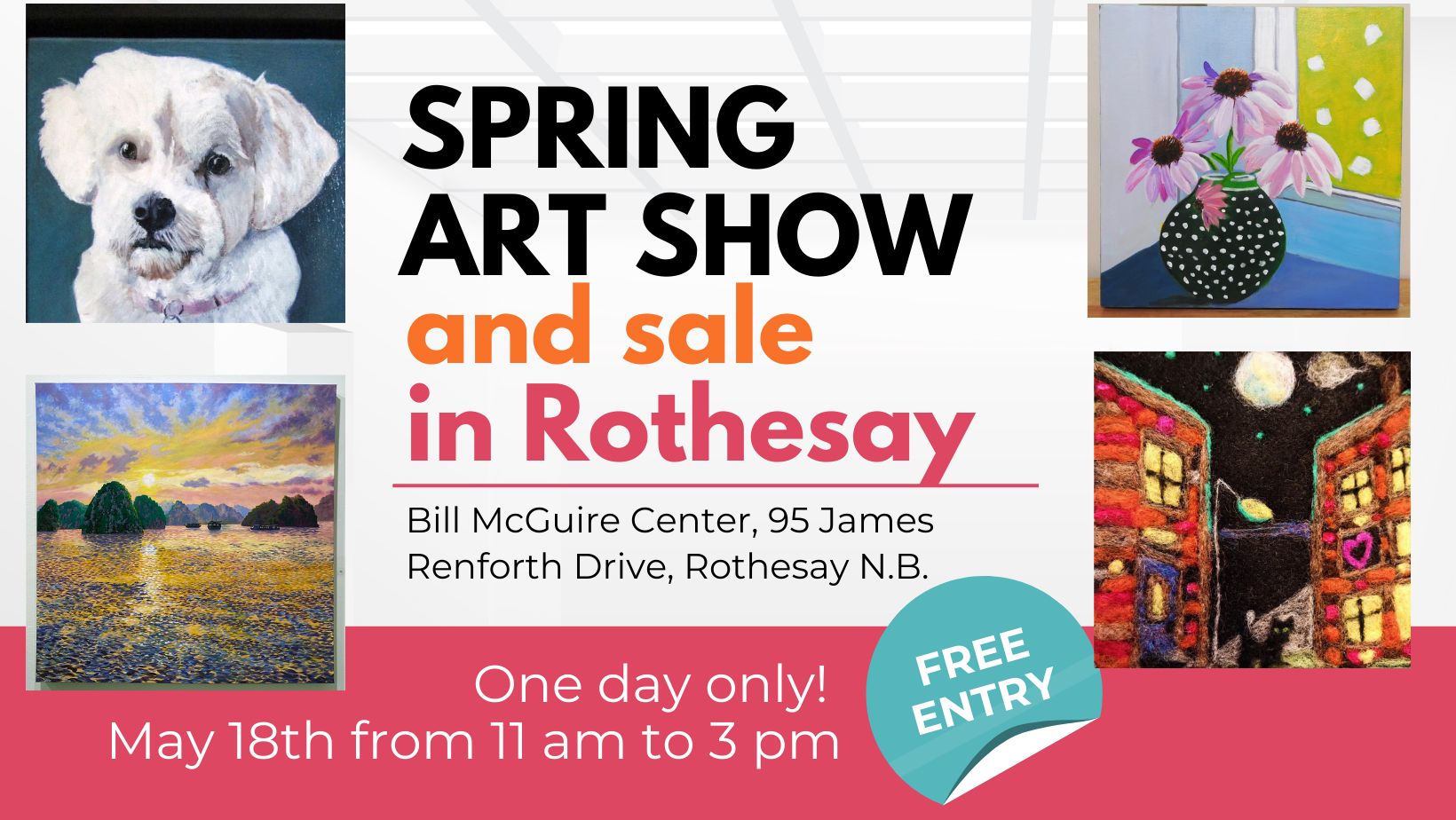 SPRING ART SHOW in Rothesay!