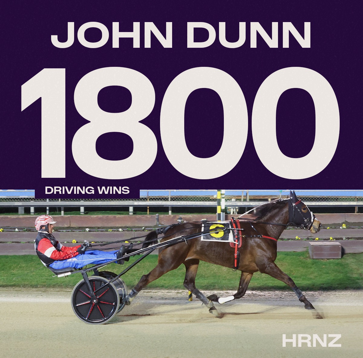 Harness - 1800 🤩 Congratulations to JOHN DUNN who brought up his 1800th ...