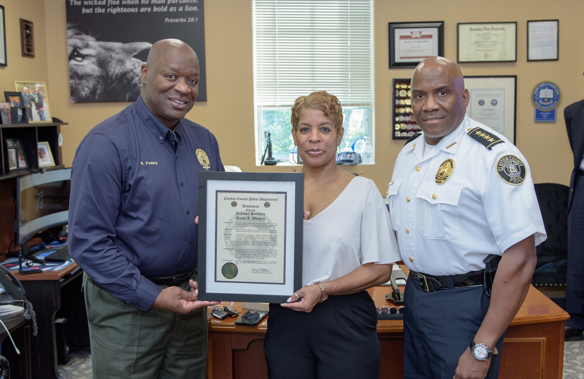 Clayton County Police Department - Mr. Cameron Walker graduated from ...