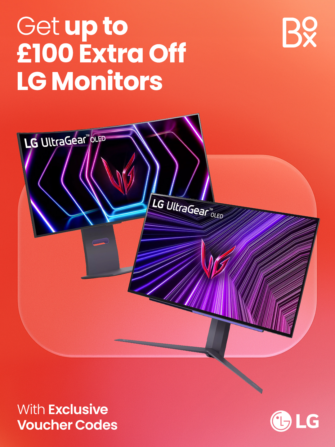 Box.co.uk - 💻 Get Up to £100 EXTRA Off LG Monitors –... | Facebook