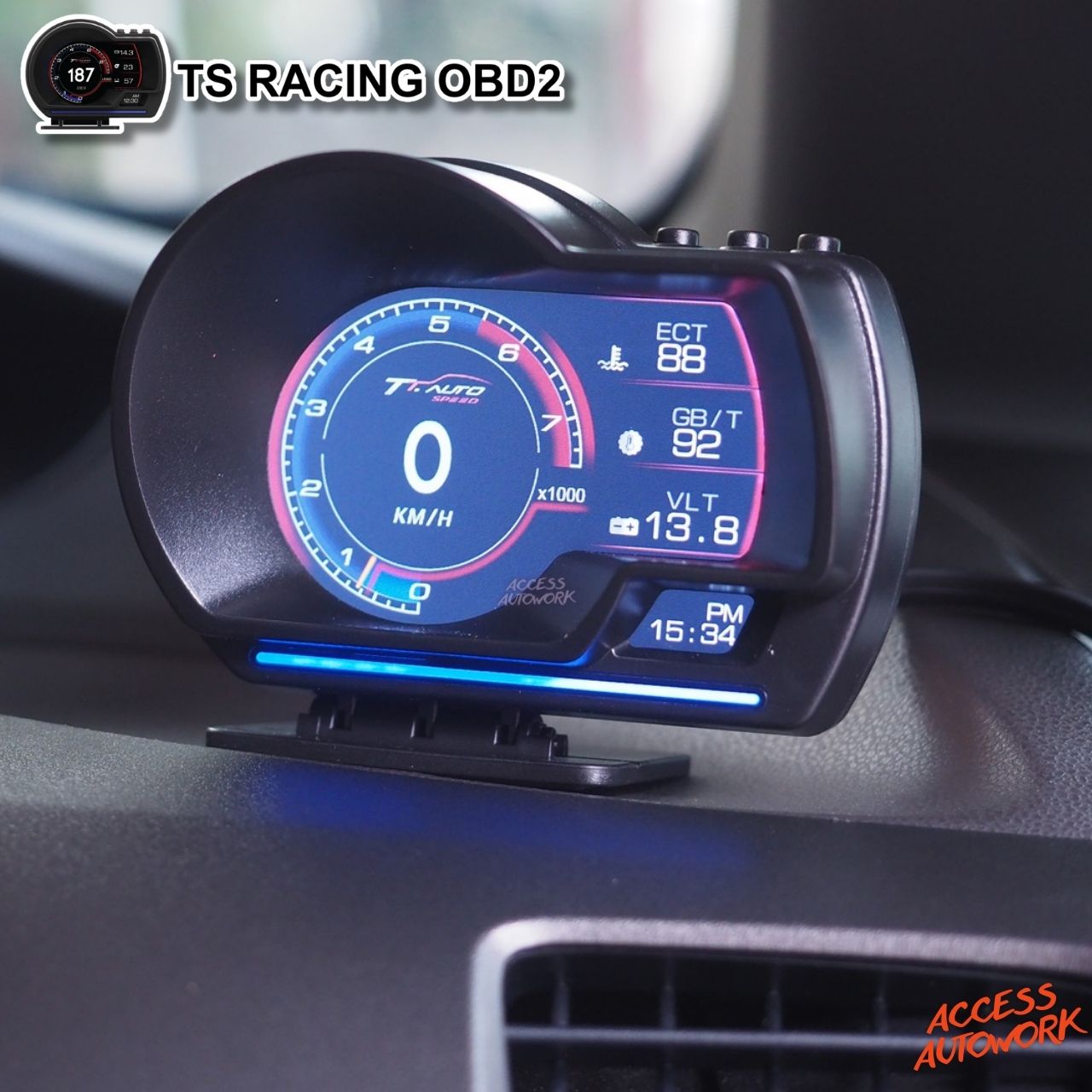 #สมาร์ทเกจ #TSRacing #OBD2 V2. รุ่นใหม่ ไวขึ้น สมูทขึ้น - ติดตั้งใน รถ ...