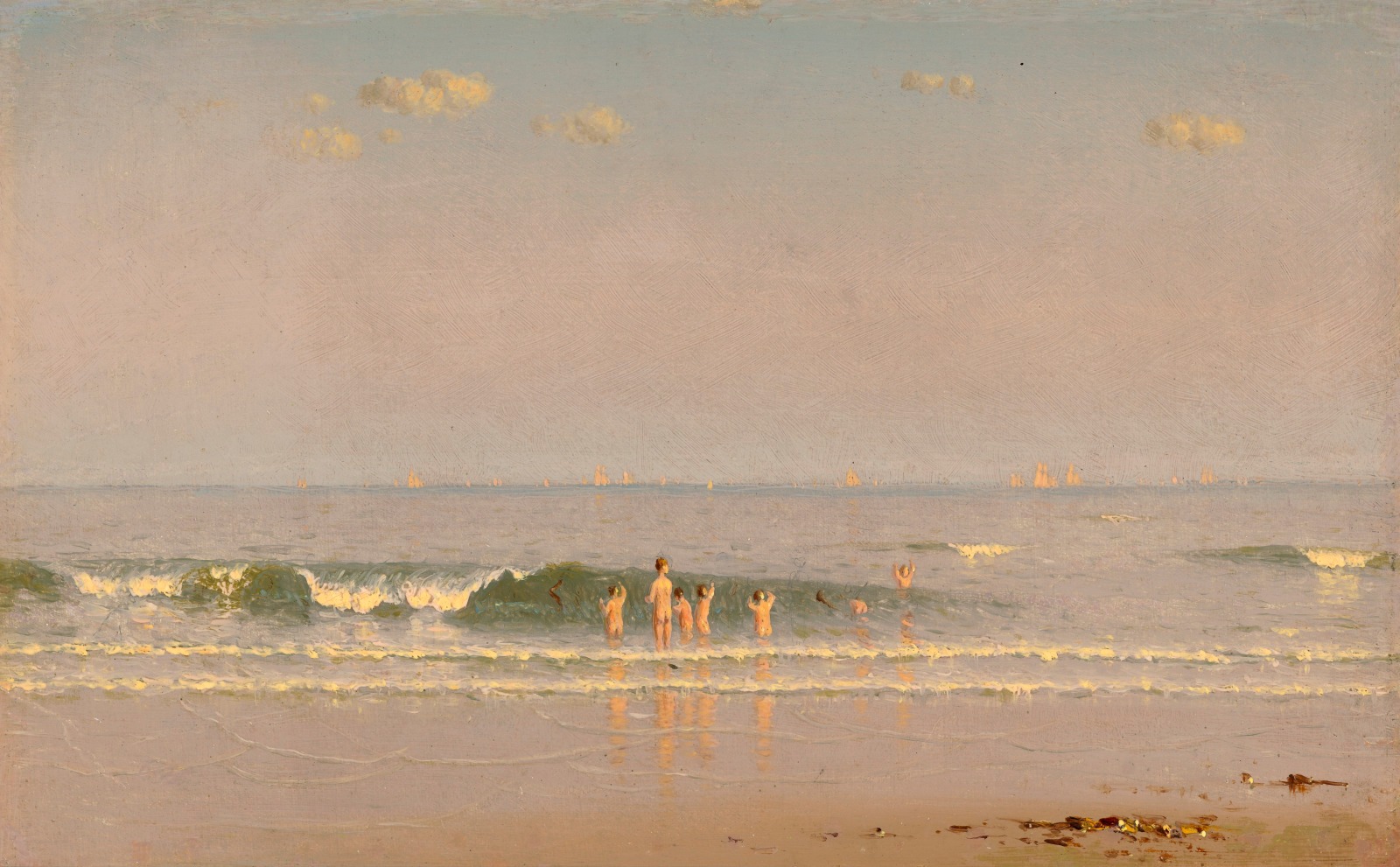 Surfs up! You can find these beach scenes from our Smithsonian