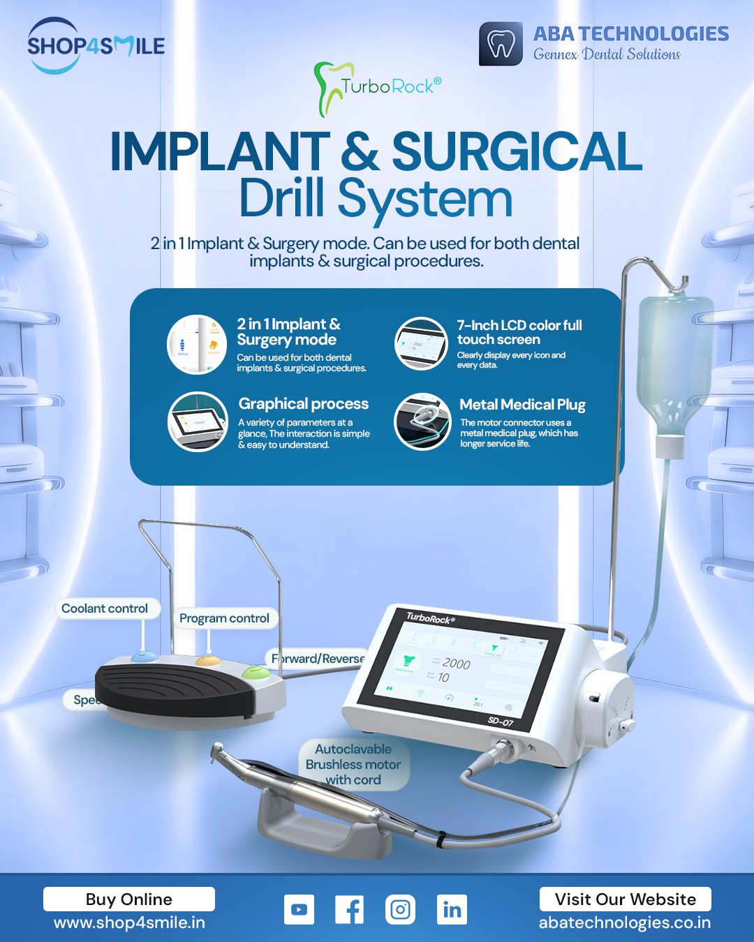 Shop4Smile - 🚀 Introducing the All-New TurboRock Implant &... | Facebook
