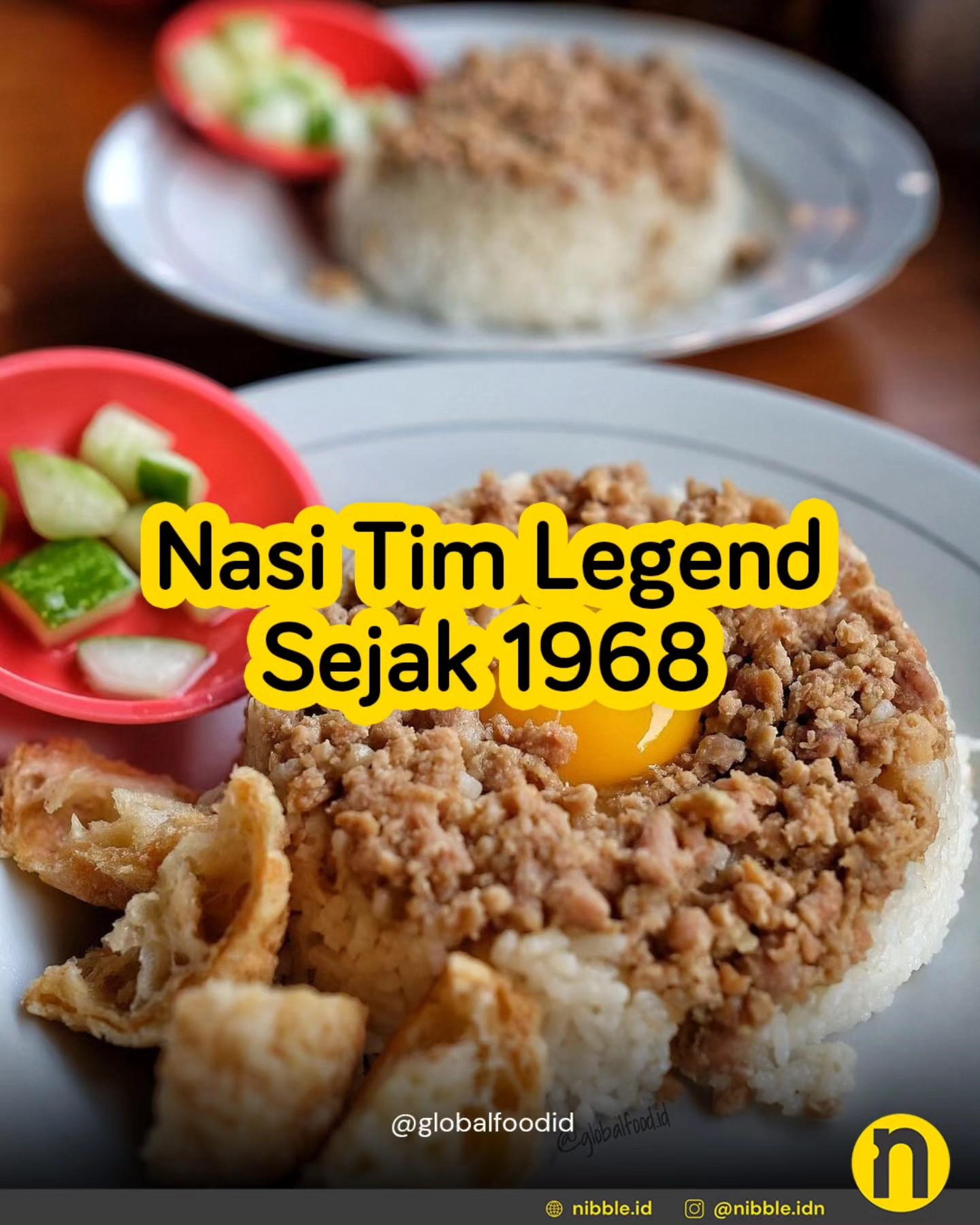 Nasi tim legend di Jakarta! 🍛... - Nibble - Be Foodie Smart | Facebook