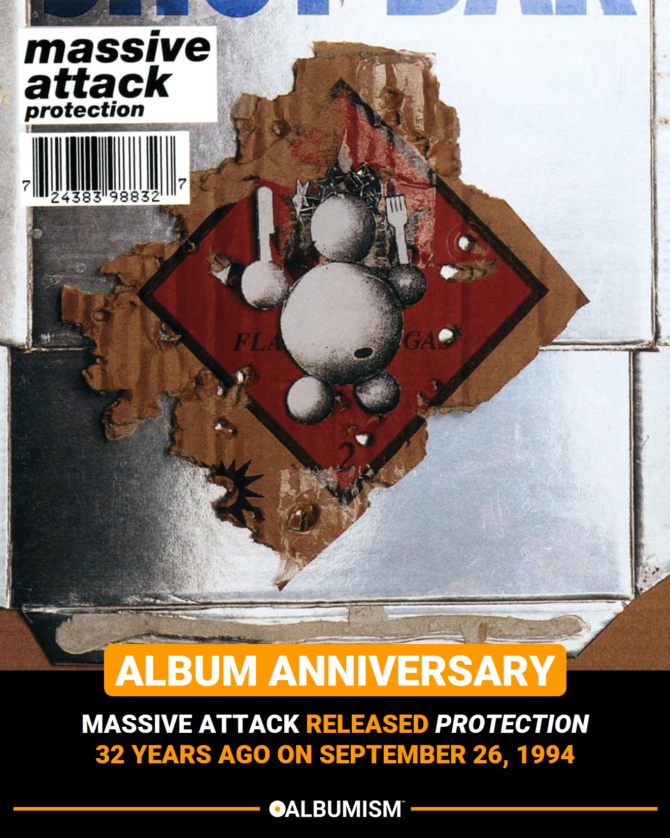 Massive Attack's Protection album on Wild Bunch Records