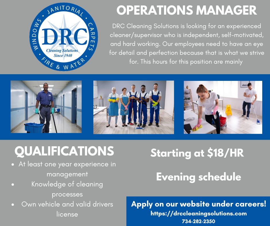 DRC Cleaning Solutions | Romulus MI