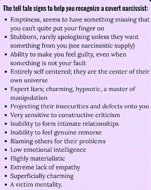Freedom - HOW DO I KNOW IF THEY'RE A COVERT NARCISSIST? Behind the mask ...