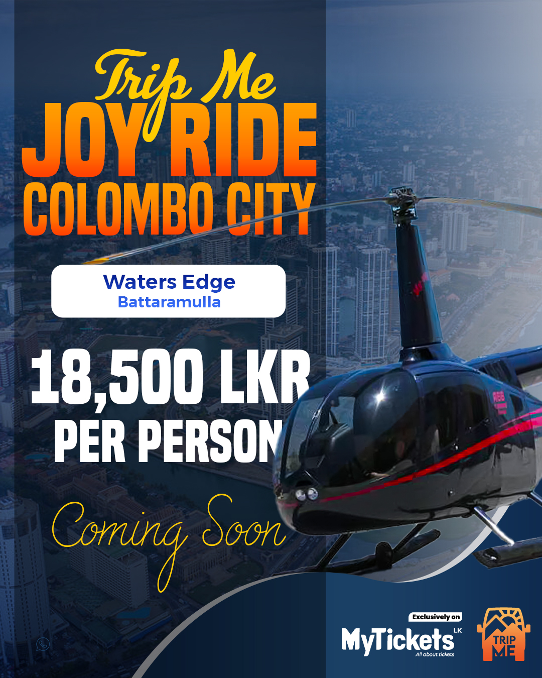 MyTickets - Get ready to rise above the city! 🚁 Experience the thrill ...