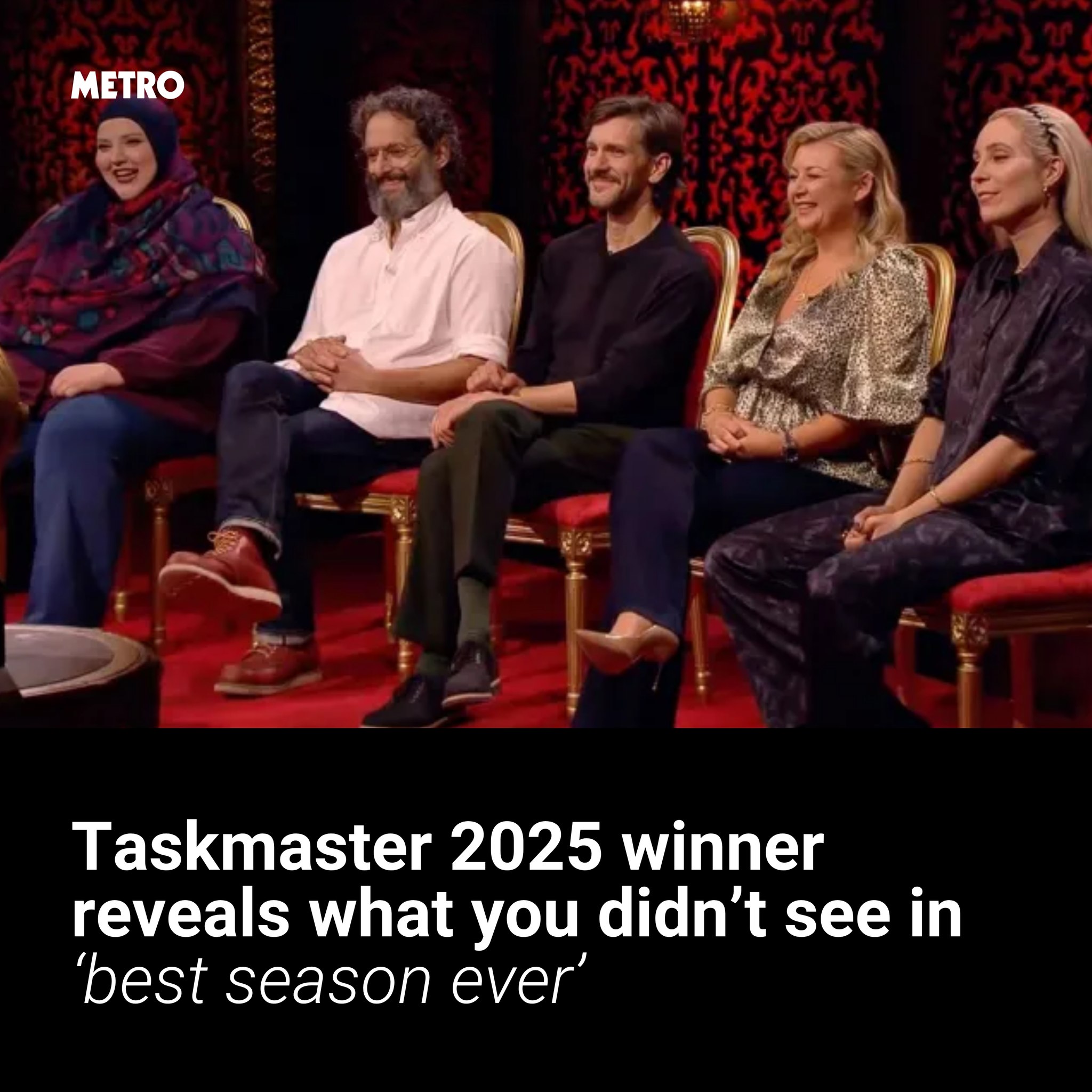 Metro - The Taskmaster winner has been revealed after a widely-praised ...