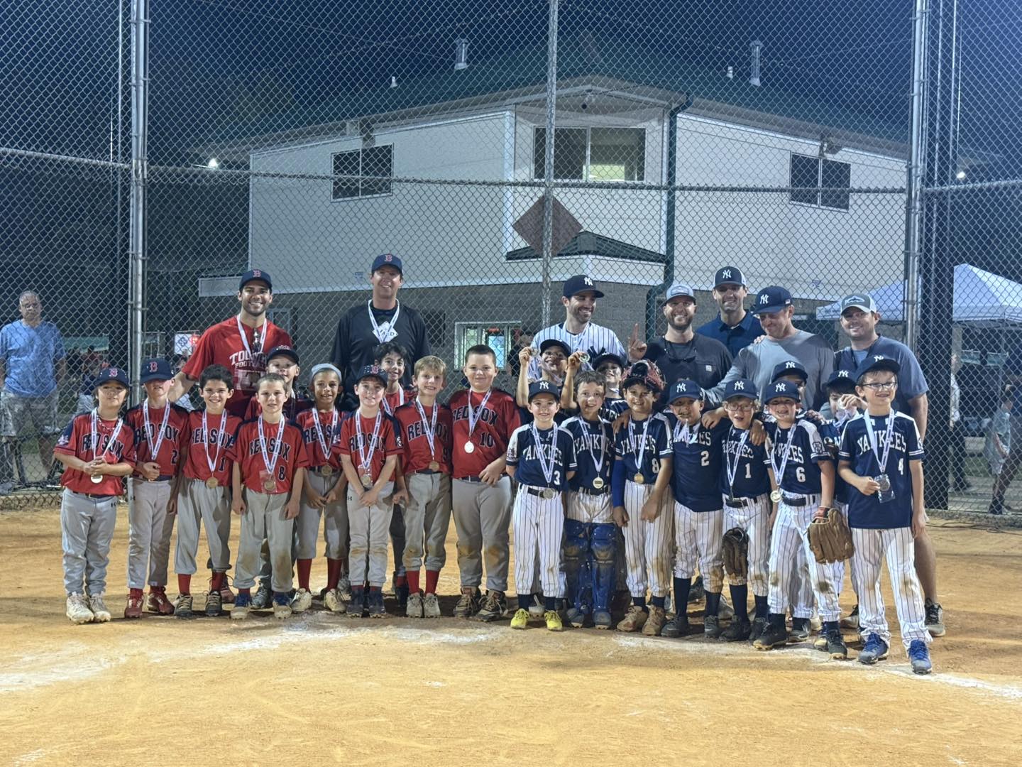Oconee - The Nesmith Red Sox and the Thoms Yankees played last night ...