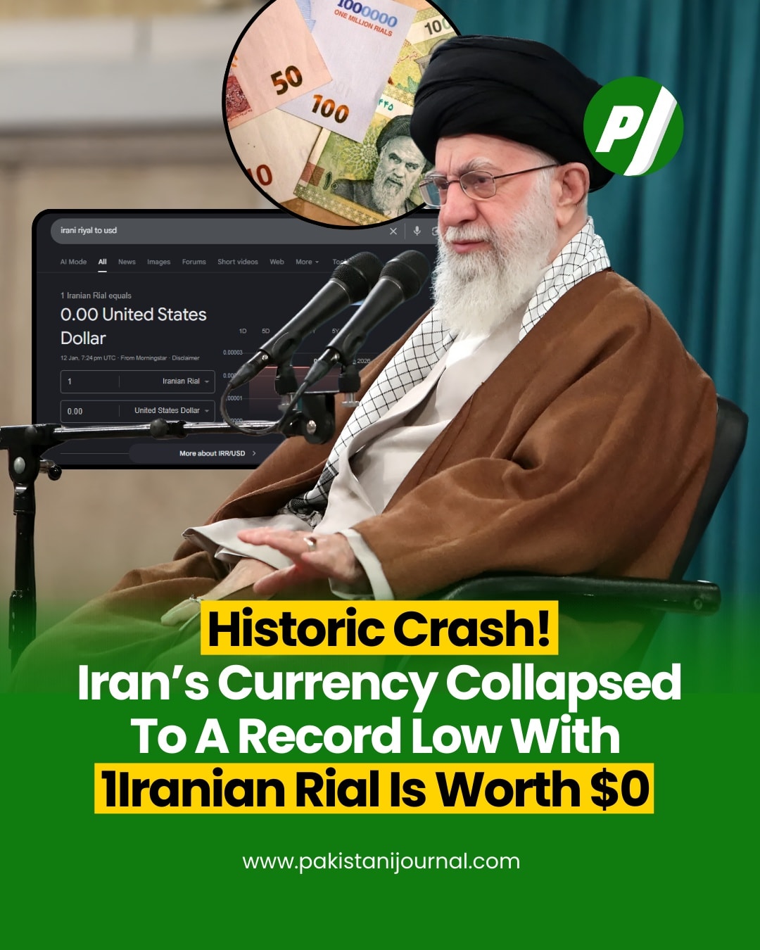 Pakistani - Iran’s national currency, the Iranian rial, has plunged to ...