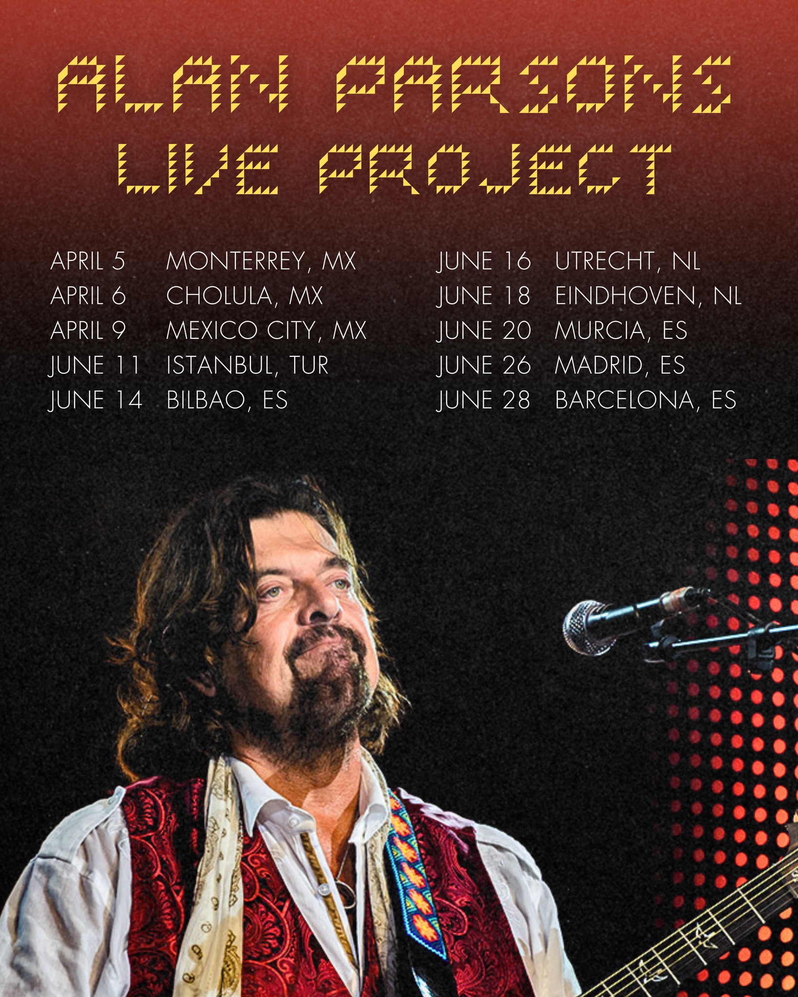 Alan Parsons - THE ALAN PARSONS SYMPHONIC PROJECT “LIVE IN COLOMBIA” TO ...