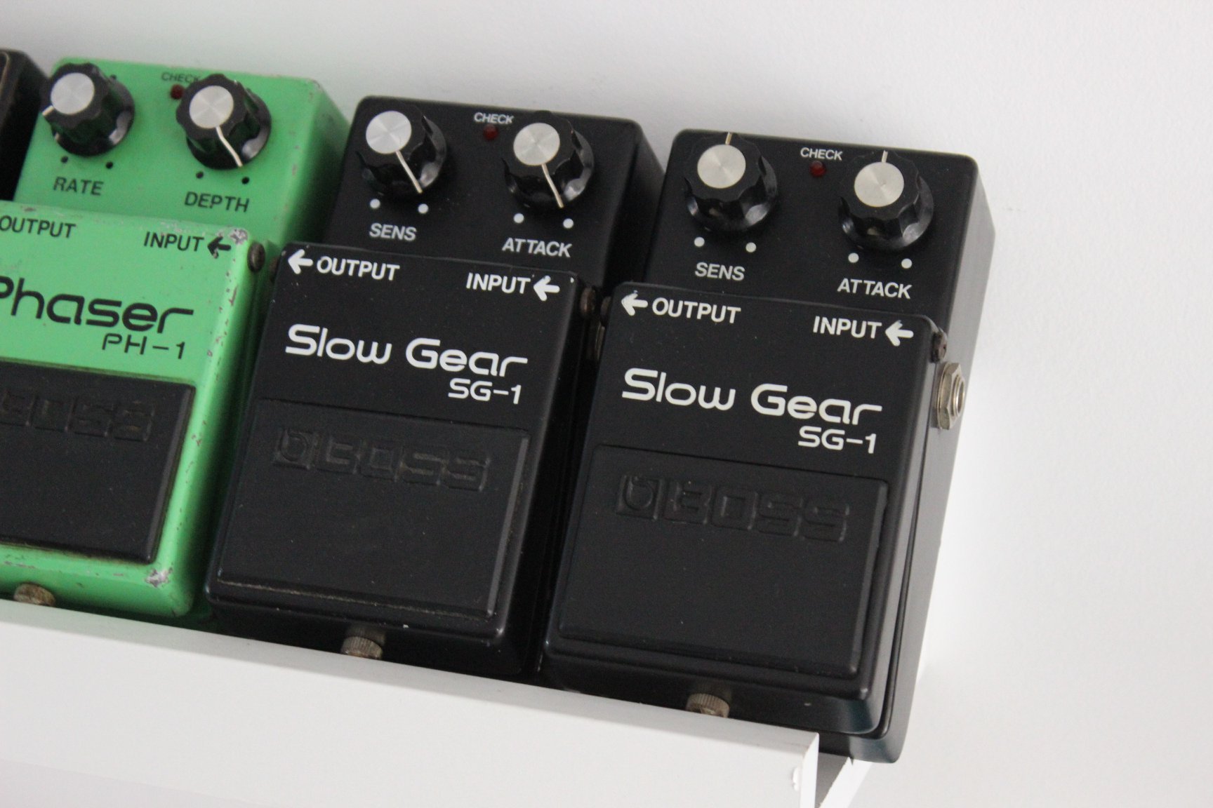 The Boss SG-1 Slow Gear is one of the rarest boss pedals and was