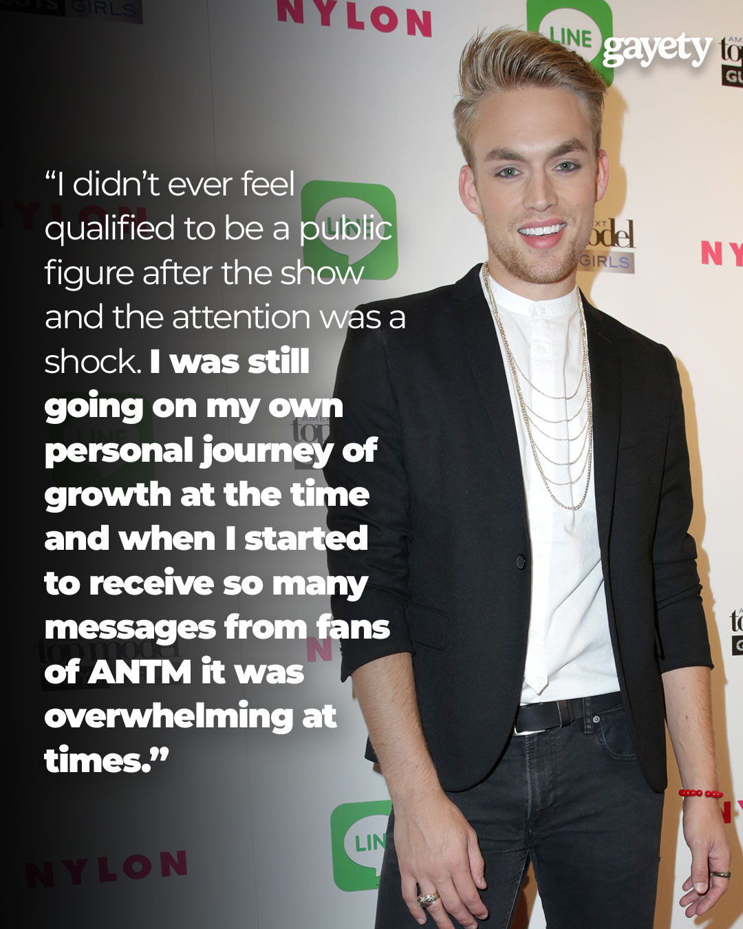 Gayety - Will opened up about finding his community after finding ...