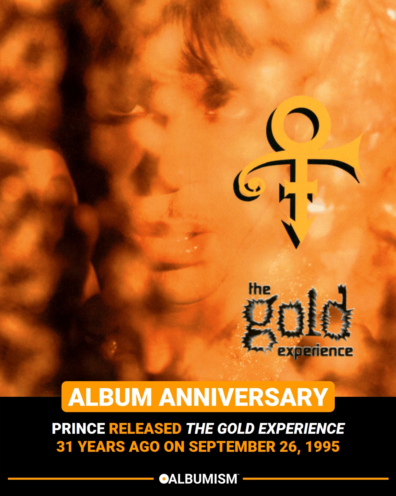 Prince released 'The Gold Experience' 31 years ago on September 26