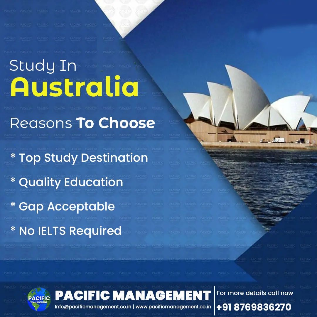 Study in Australia... . Call for more... - Pacific Management