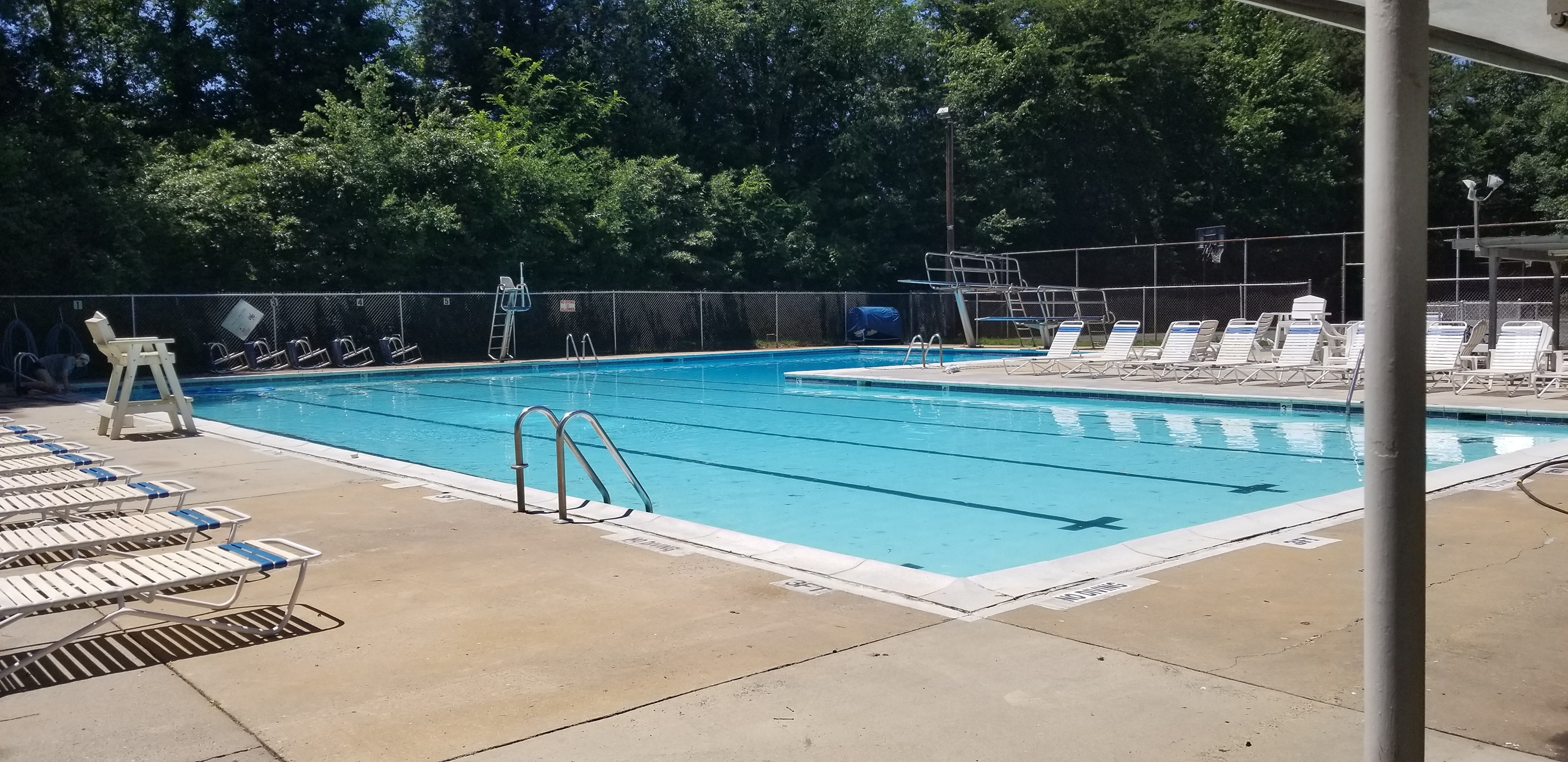 So went by the pool this morning.... - Stanley Swim Club