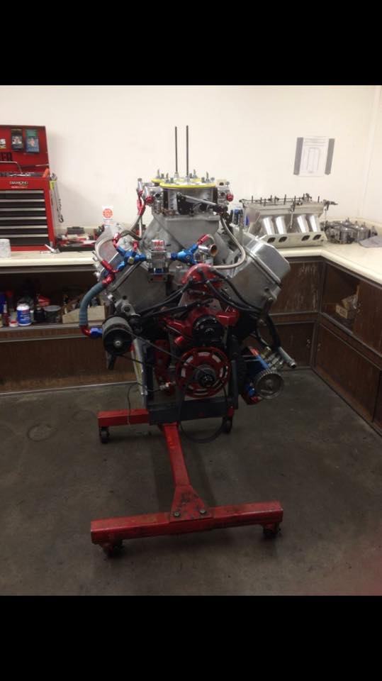 What was a dry sump, is now a... - Rhodes Performance Machine
